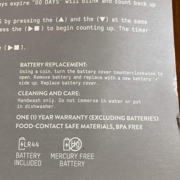 🆕 TAYLOR - EXPIRATION DATE TIMERS - Set of Two - Picture 7 of 10